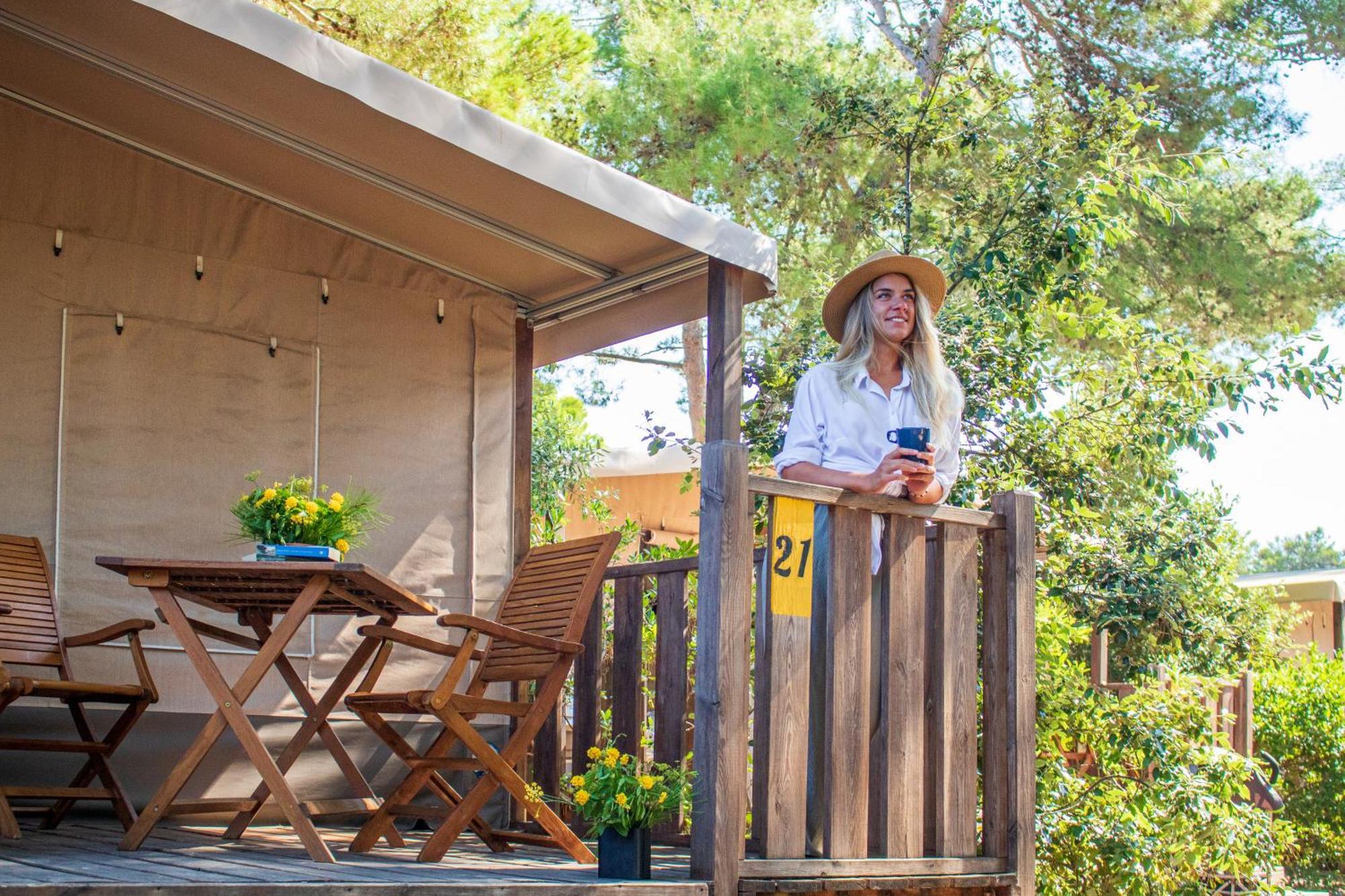 Zaton Holiday Resort Glamping Tents Nin Kültér fotó