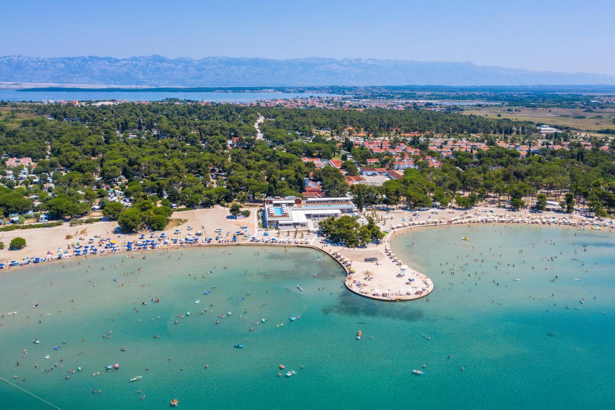 Zaton Holiday Resort Glamping Tents Nin Kültér fotó
